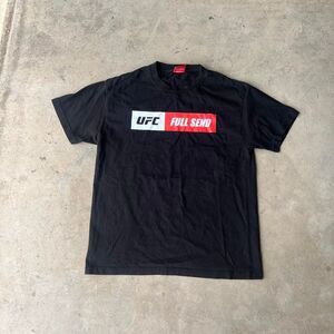 UFC Full Send Black Tee Mens size L